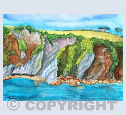 Cliffs of Polkerris