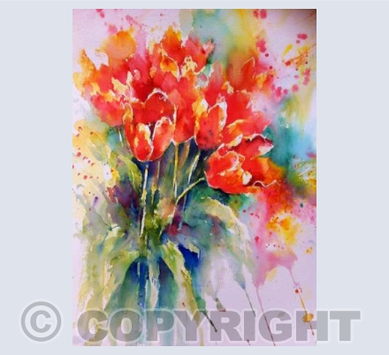 Red Tulips 