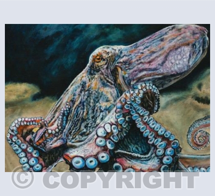 On the seabed