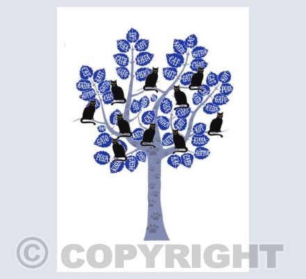 Black Cat Tree