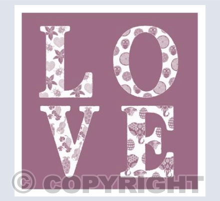 LOVE (pink)