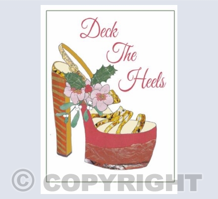 Deck the Heels platform shoe