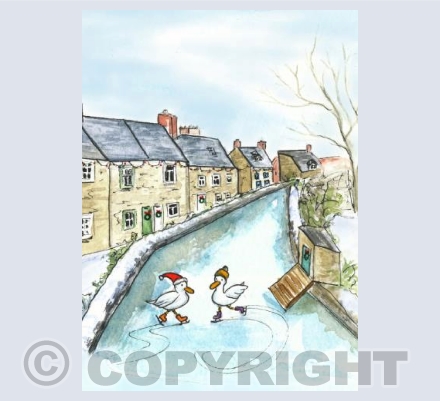 The mill pond card