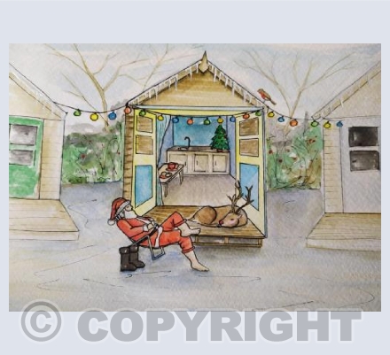 Santa’s Beach hut