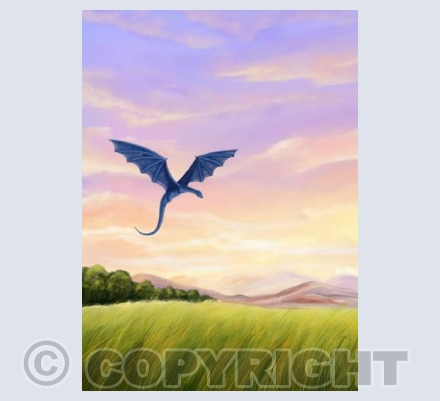 Dragon flight card