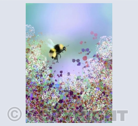 The bumble bee