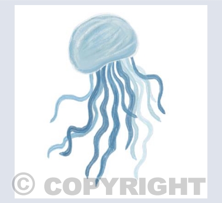Blue Jellyfish 