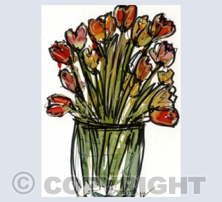 Graffiti Floral #7 