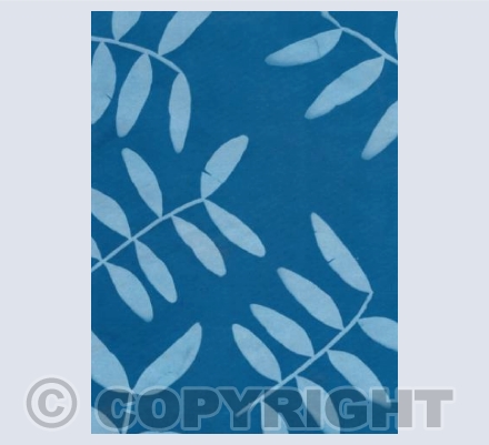 Sun print leaves 3