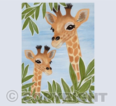 Giraffe Family 
