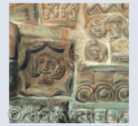 Romanesque stones