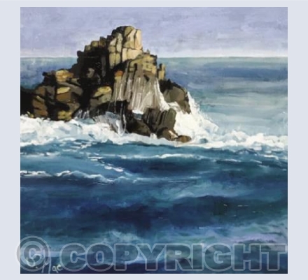 Lamorna Rock