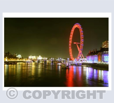 London Eye At Night