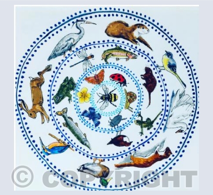 River wildlife design