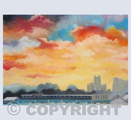 The Bath Rugby Rec in colour