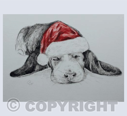 Christmas pup