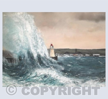 Stormlashed, Newlyn Harbour