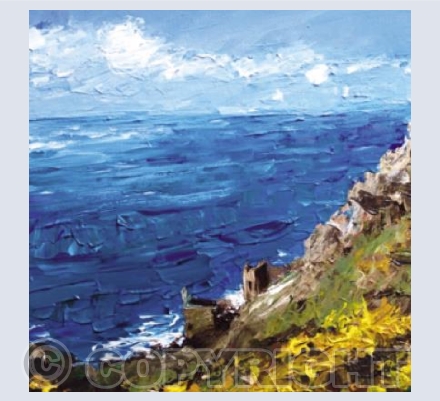 Golden Gorse On The Crowns, Botallack