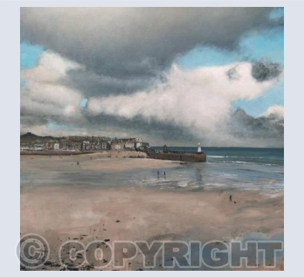 Wintery Skies, St.Ives Harbour