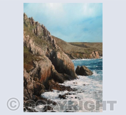 Carn Gloose Cliffs