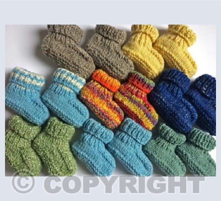 Baby booties 
