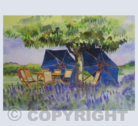 Blue Brollies