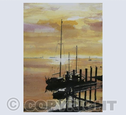 Sunrise, Portland Harbour