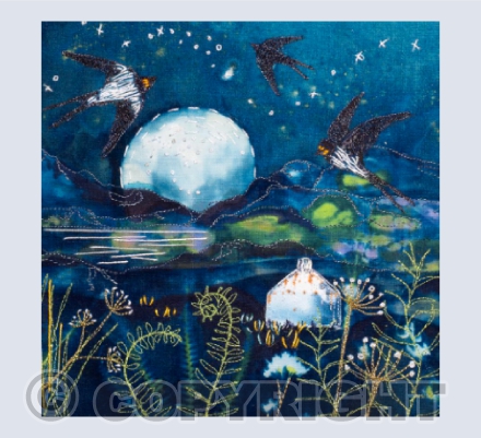 Wings Across The Rising Moon