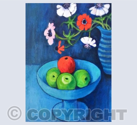 The Turquoise Fruit Bowl