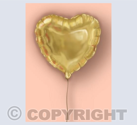 Golden balloon