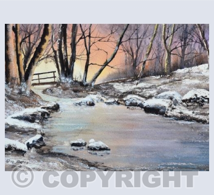 Golitha Falls In Winter