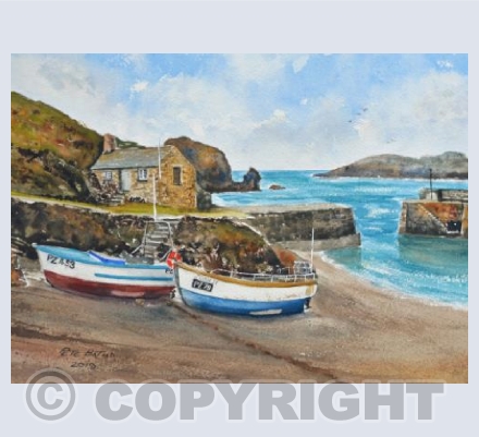 Boats At Mullion Cove