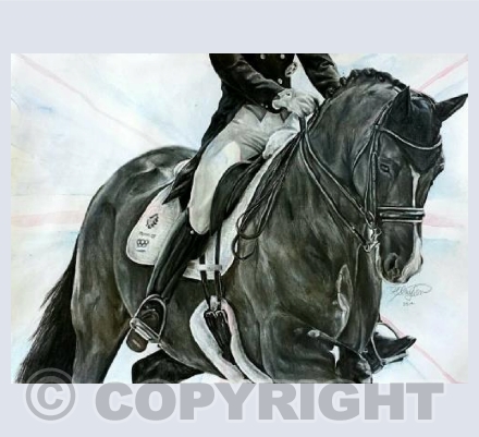 Charlotte and Valegro Card