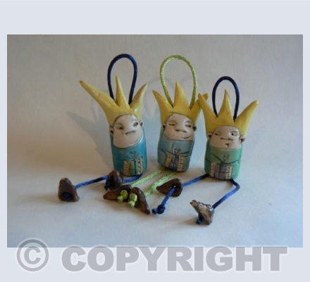 I told her we'd bring the gifts