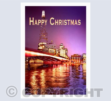 Shard Lights Christmas