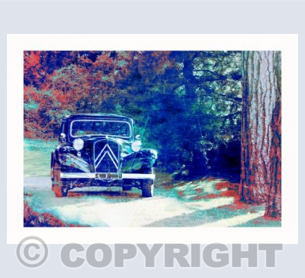 Le Car Blue