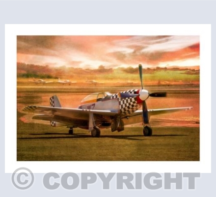 Red Sky Mustang