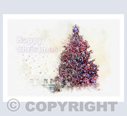 Christmas Tree Watercolour