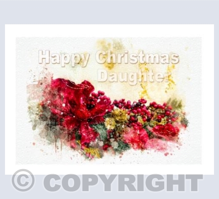 Christmas Decs Daughter