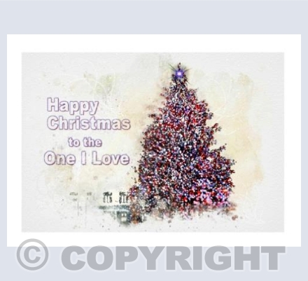 Christmas Tree One I Love