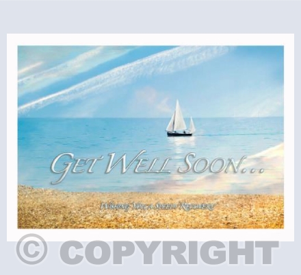 Pleasant Isolation Get Well Card
