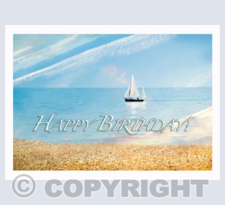 Pleasant Isolation Birthday Card