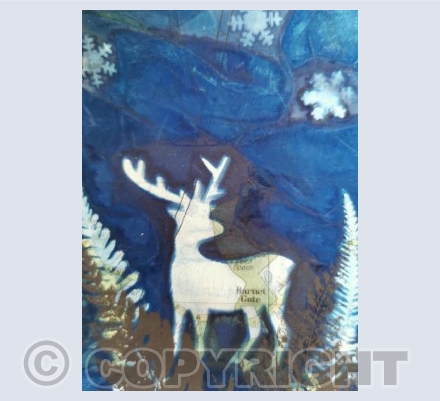 Winter Stag