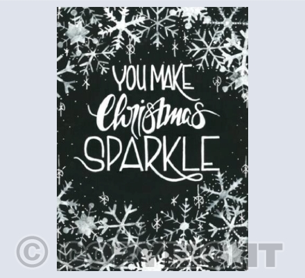 You Make Christmas Sparkle