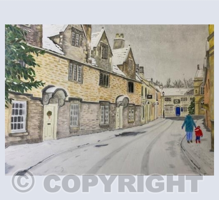 Snowy Church Street