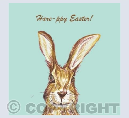 Green Hare-ppy Easter 