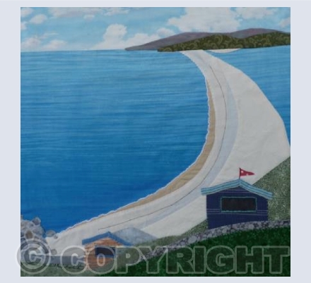 Beach Huts on Chesil