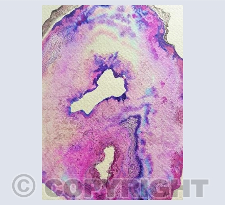 Purple Slice II