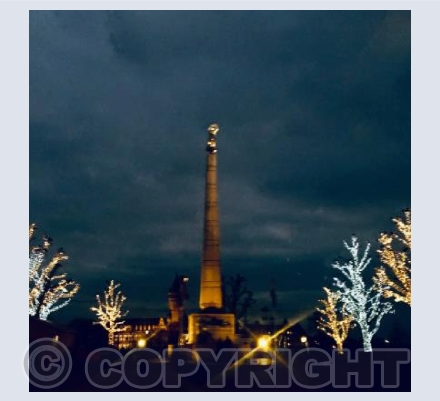 Luxembourg at night