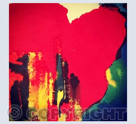 Rainbow heart 